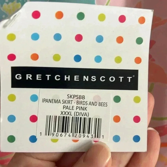 NWT Gretchen Scott Ipanema Maxi Long Skirt birds floral - Picture 6 of 7